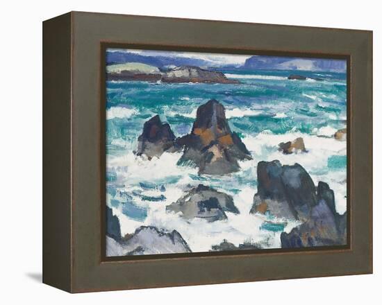 A Rough Day, Iona-Samuel John Peploe-Framed Premier Image Canvas