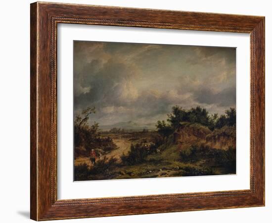 A Rough Road, 1826-Patrick Nasmyth-Framed Giclee Print