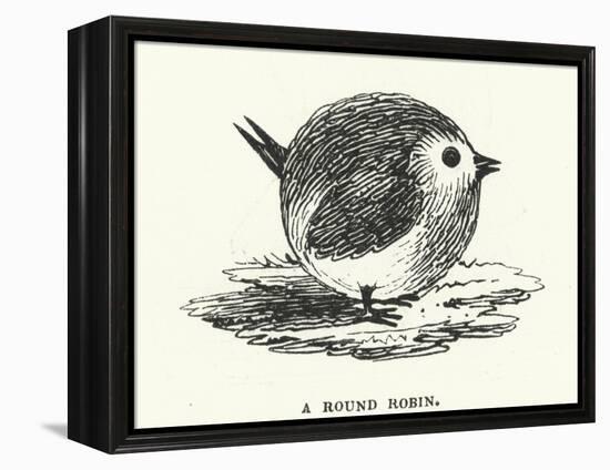 A round robin (engraving)-English School-Framed Premier Image Canvas