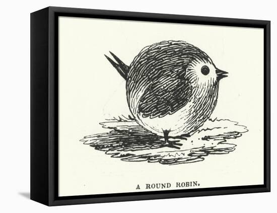 A round robin (engraving)-English School-Framed Premier Image Canvas