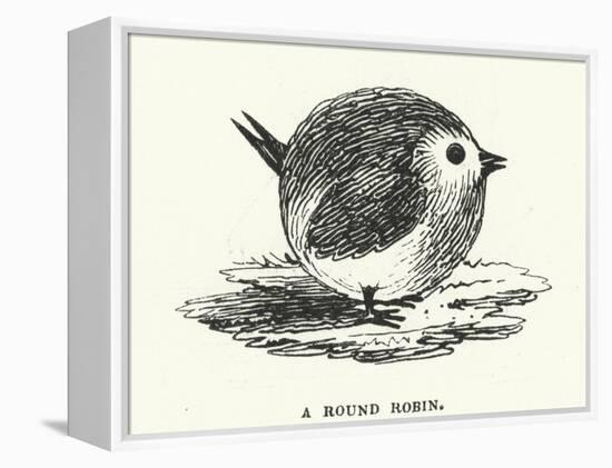 A round robin (engraving)-English School-Framed Premier Image Canvas