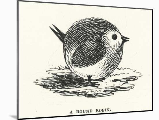 A round robin (engraving)-English School-Mounted Photographic Print