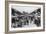 A Row of Shops in Asakusa, Tokyo, 20th Century-null-Framed Giclee Print