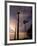 A Row of Wind Turbines-Charlie Riedel-Framed Premium Photographic Print