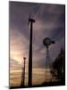 A Row of Wind Turbines-Charlie Riedel-Mounted Photographic Print