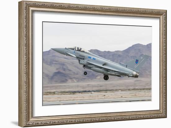 A Royal Air Force Eurofighter Typhoon Fgr4 Taking Off-Stocktrek Images-Framed Premium Photographic Print