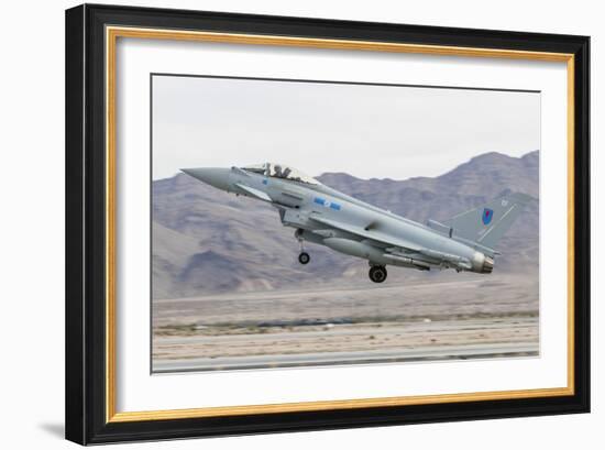 A Royal Air Force Eurofighter Typhoon Fgr4 Taking Off-Stocktrek Images-Framed Premium Photographic Print