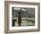 A Royal Life Guard on Duty Outside the Royal Palace Amalienborg, Copenhagen-Paul Fischer-Framed Giclee Print