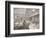 'A Royal Mail Dining Hall', 1914-Unknown-Framed Photographic Print