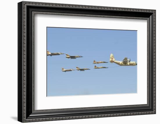 A Royal Moroccan Air Force Kc-130 Refueling Aircraft-Stocktrek Images-Framed Photographic Print