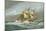 A Royal Navy 28 Gun Frigate, C1794-William Frederick Mitchell-Mounted Giclee Print