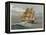 A Royal Navy 38 Gun Frigate, C1770-William Frederick Mitchell-Framed Premier Image Canvas