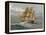 A Royal Navy 38 Gun Frigate, C1770-William Frederick Mitchell-Framed Premier Image Canvas