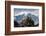 A Ruined Ancient Dzong at Jangothang with the Face of Jomolhari Mountain Visible Behind-Alex Treadway-Framed Photographic Print