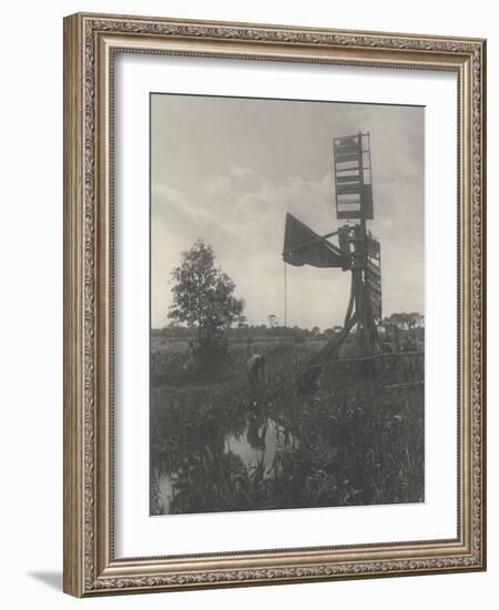 A Ruines Water-mill (moulin en ruines)-Peter Henry Emerson-Framed Giclee Print