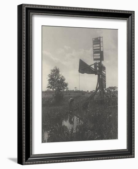 A Ruines Water-mill (moulin en ruines)-Peter Henry Emerson-Framed Giclee Print