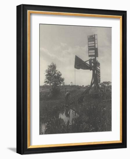 A Ruines Water-mill (moulin en ruines)-Peter Henry Emerson-Framed Giclee Print