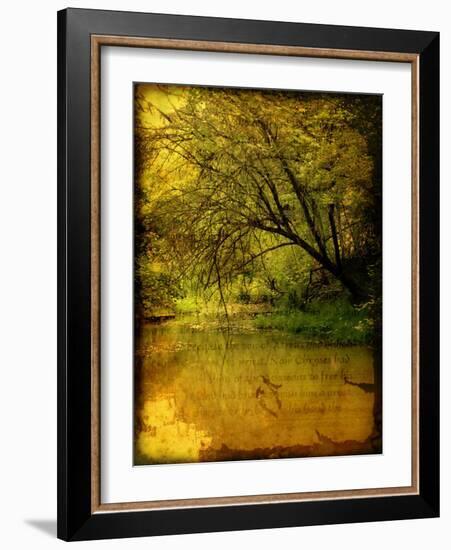 A Rural Scene with a Riverbank-Cristina Carra Caso-Framed Photographic Print