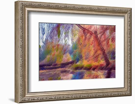 A Rush Of Colors 1-Janet Slater-Framed Photographic Print