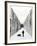 A Russian Girl Walks Her Dog-null-Framed Photographic Print