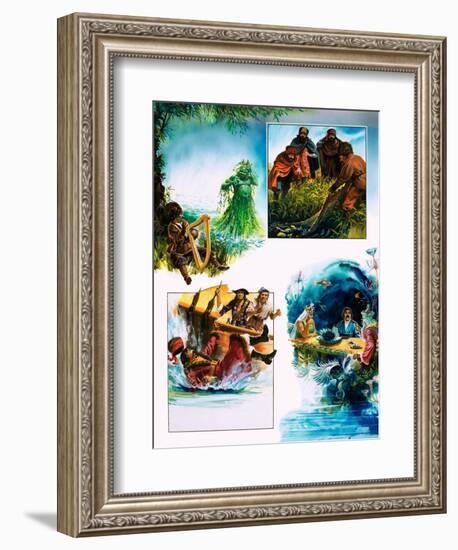 A Russian Legend About the Sea King-Andrew Howat-Framed Giclee Print