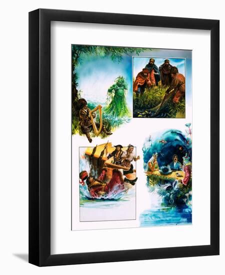 A Russian Legend About the Sea King-Andrew Howat-Framed Giclee Print