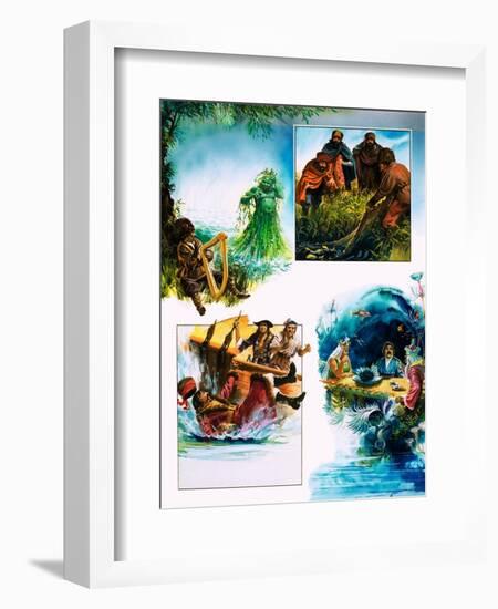 A Russian Legend About the Sea King-Andrew Howat-Framed Giclee Print