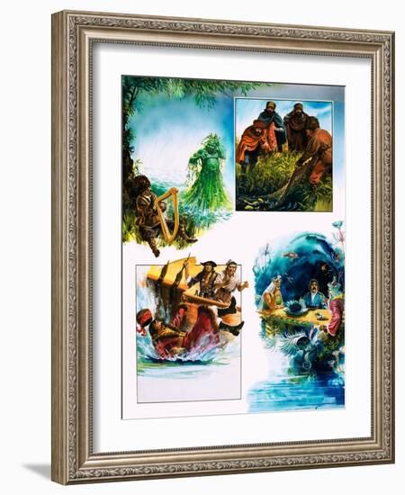 A Russian Legend About the Sea King-Andrew Howat-Framed Giclee Print