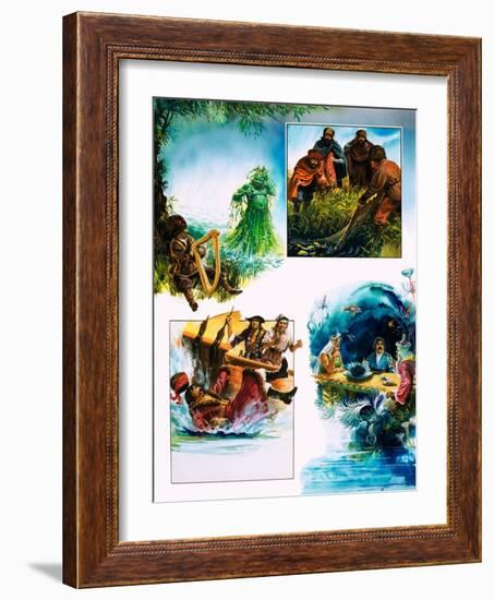 A Russian Legend About the Sea King-Andrew Howat-Framed Giclee Print