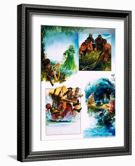 A Russian Legend About the Sea King-Andrew Howat-Framed Giclee Print