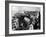 A Russian Sergeant Raises the Soviet Flag over the Reichstag, Berlin, 1945-null-Framed Photographic Print