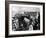 A Russian Sergeant Raises the Soviet Flag over the Reichstag, Berlin, 1945-null-Framed Photographic Print