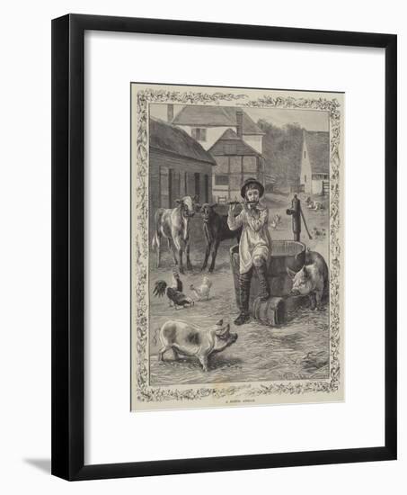 A Rustic Apollo-S.t. Dadd-Framed Giclee Print