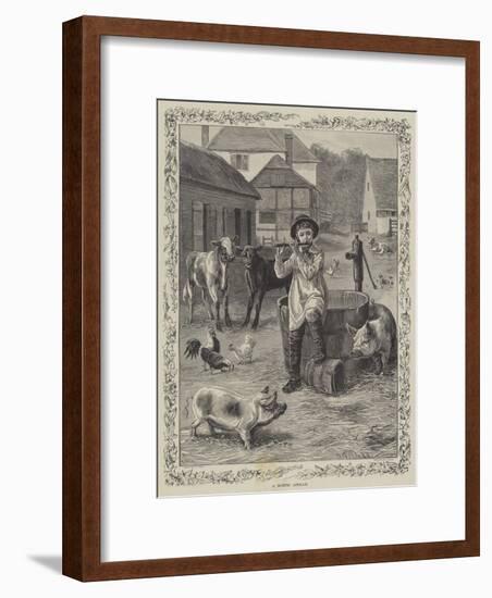 A Rustic Apollo-S.t. Dadd-Framed Giclee Print