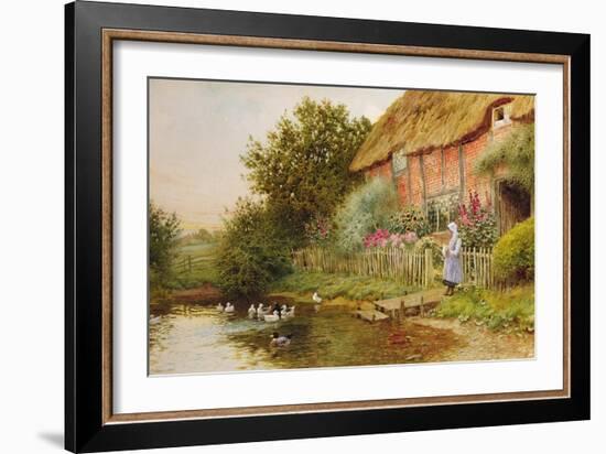 A Rustic Retreat-Arthur Claude Strachan-Framed Giclee Print