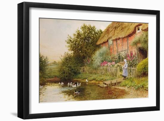 A Rustic Retreat-Arthur Claude Strachan-Framed Giclee Print