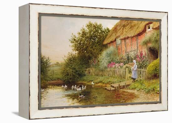 A Rustic Retreat-Arthur Claude Strachan-Framed Premier Image Canvas