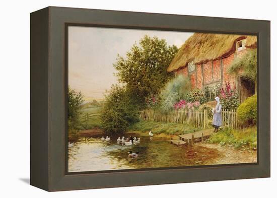 A Rustic Retreat-Arthur Claude Strachan-Framed Premier Image Canvas