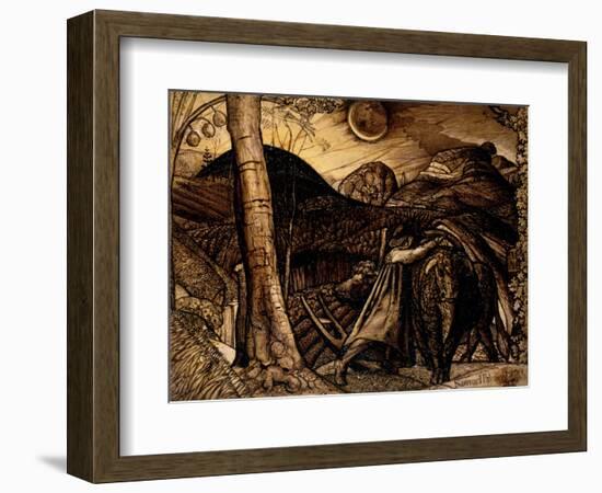 A Rustic Scene, 1823-Samuel Palmer-Framed Giclee Print