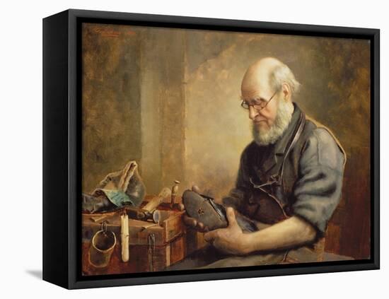 A Sad Case before the Bench, 1891-Thomas Protheroe-Framed Premier Image Canvas
