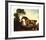 A Saddled Bay Hunter-George Stubbs-Framed Premium Giclee Print