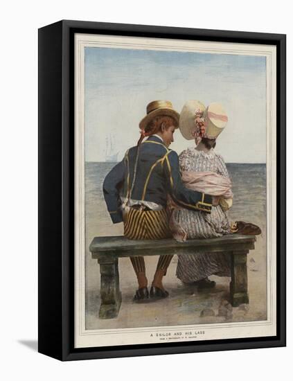 A Sailor and His Lass-William Ralston-Framed Premier Image Canvas