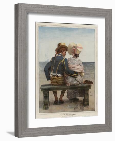 A Sailor and His Lass-William Ralston-Framed Giclee Print