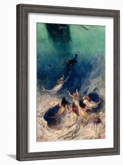 A Sailor's Delight-Carl Frederic Aagaard-Framed Giclee Print