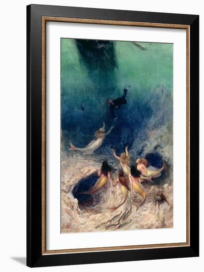 A Sailor's Delight-Carl Frederic Aagaard-Framed Giclee Print