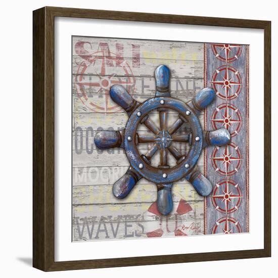 A Sailor's Life II-Gina Ritter-Framed Art Print