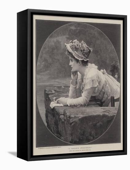 A Sailor's Sweetheart-Marcus Stone-Framed Premier Image Canvas