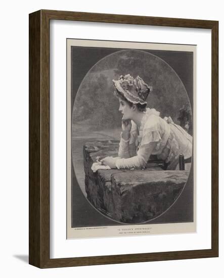 A Sailor's Sweetheart-Marcus Stone-Framed Giclee Print