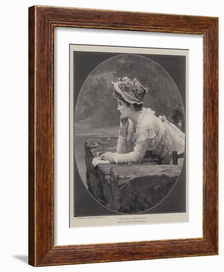 A Sailor's Sweetheart-Marcus Stone-Framed Giclee Print