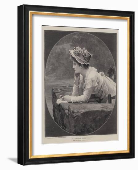 A Sailor's Sweetheart-Marcus Stone-Framed Giclee Print